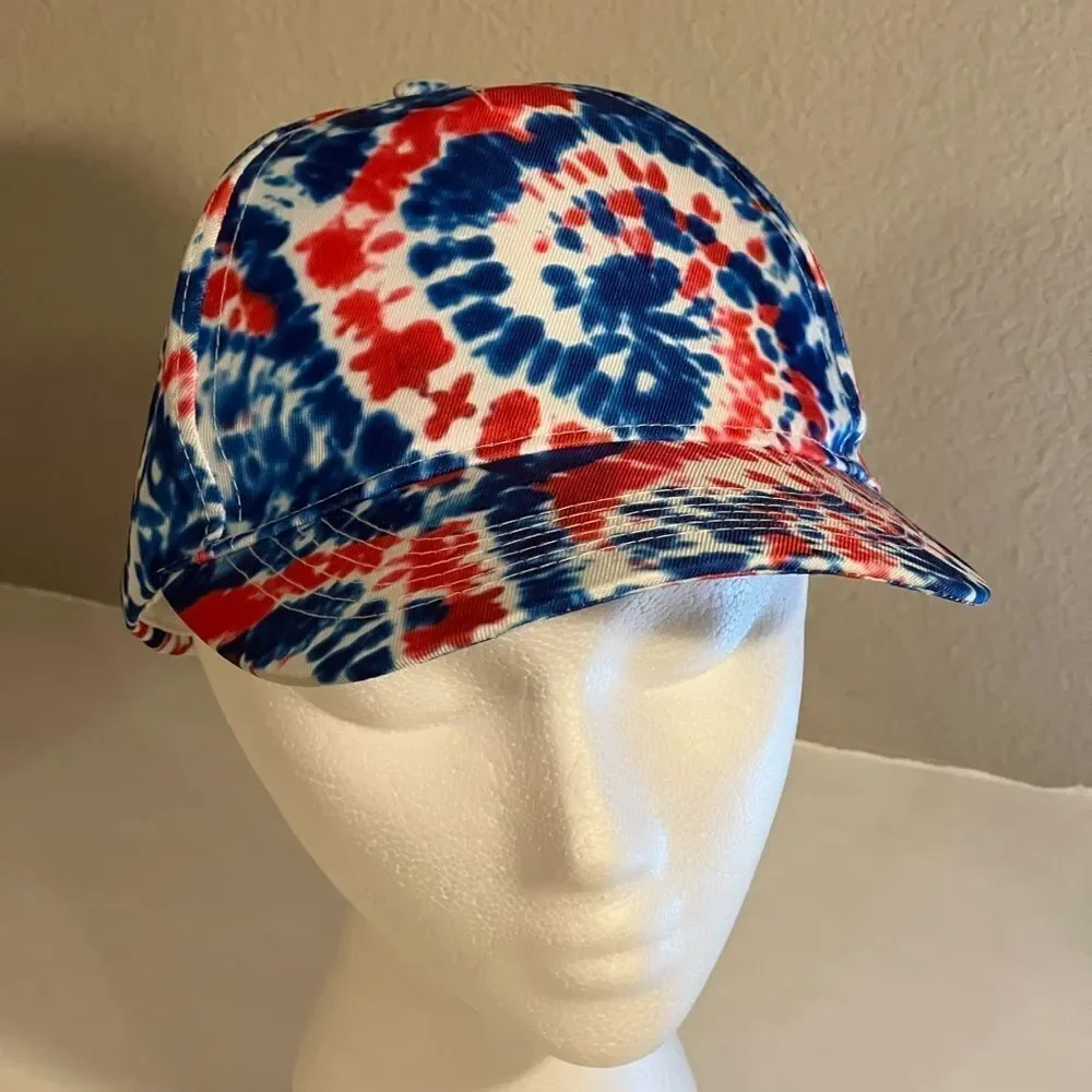 🇺🇸 RED WHITE & BLUE ball cap hat